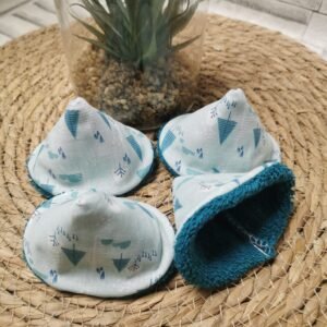 Lot de 4 tipis à pipi bébé réutilisables pour la protection lors du change