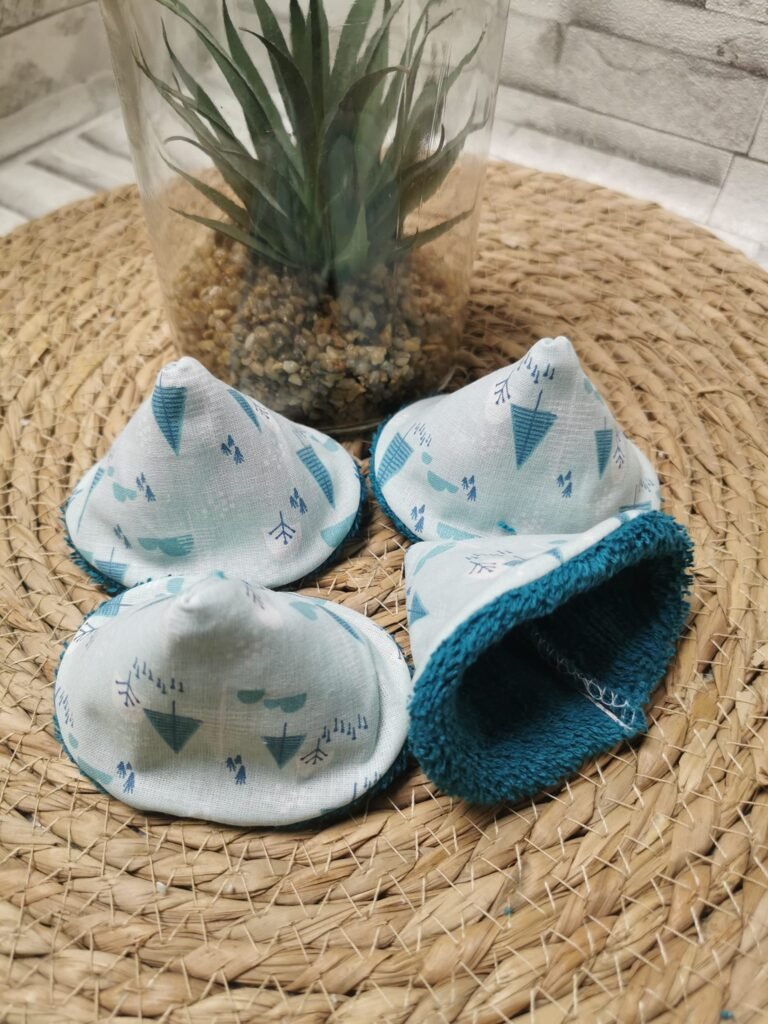 Lot de 4 tipis à pipi bébé réutilisables pour la protection lors du change
